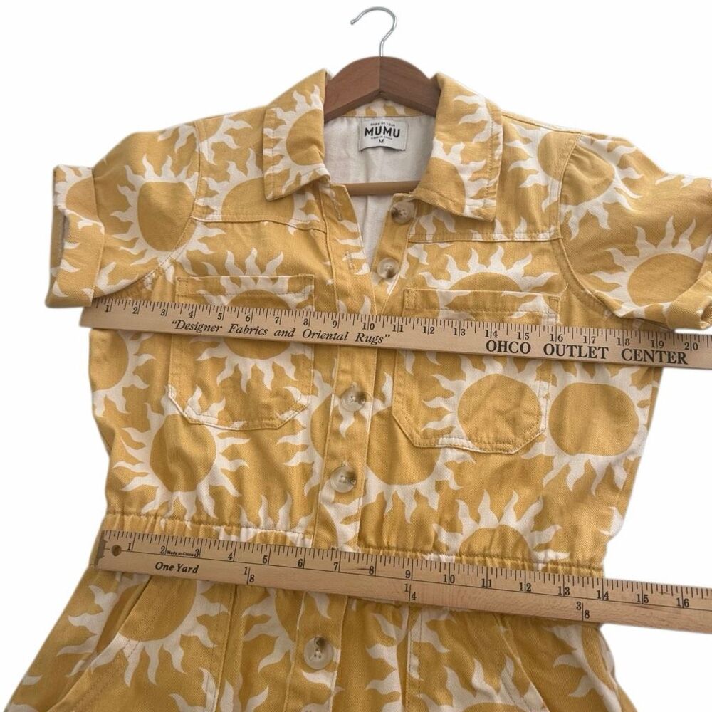 Show Me Your Mumu Canon Sun Romper Yellow Sz M - Picture 10 of 13
